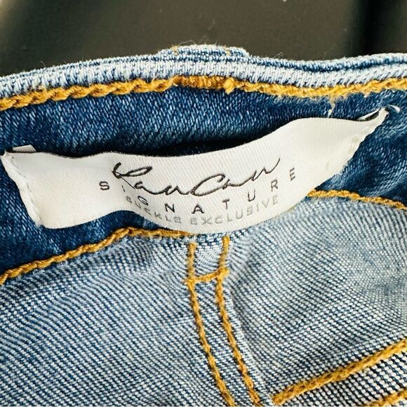 KanCan For Buckle Denim Cutoff Shorts Size 27 - Picture 4 of 5